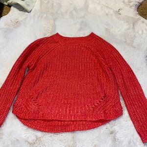 cute pink sweater!!!